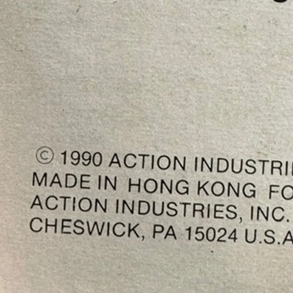 Action 1990 Vintage Thank You For Not Smoking Signs Set of 3 Retro Office Decor
